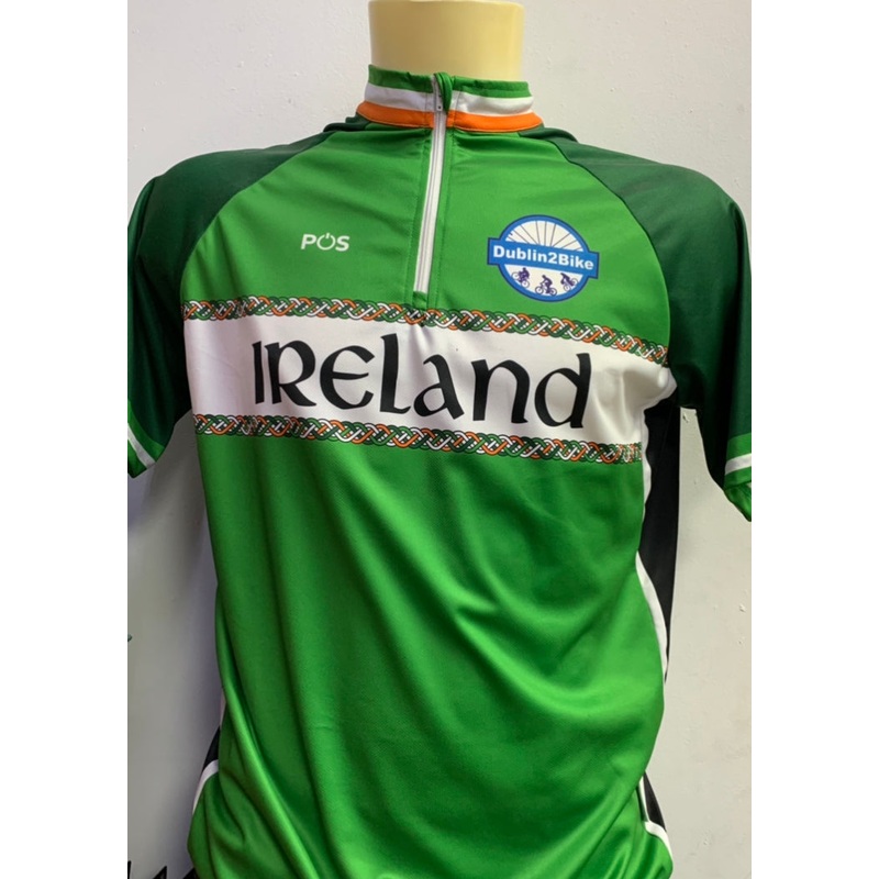 Ireland Jersey Dublin2Bike|Green|S|M|L|XL|XXL