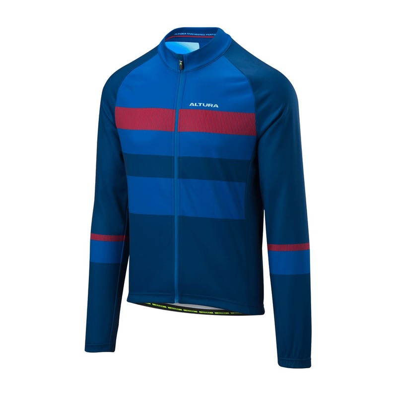 Altura Long Sleeve Jersey|S|Blue/Blue|Navy