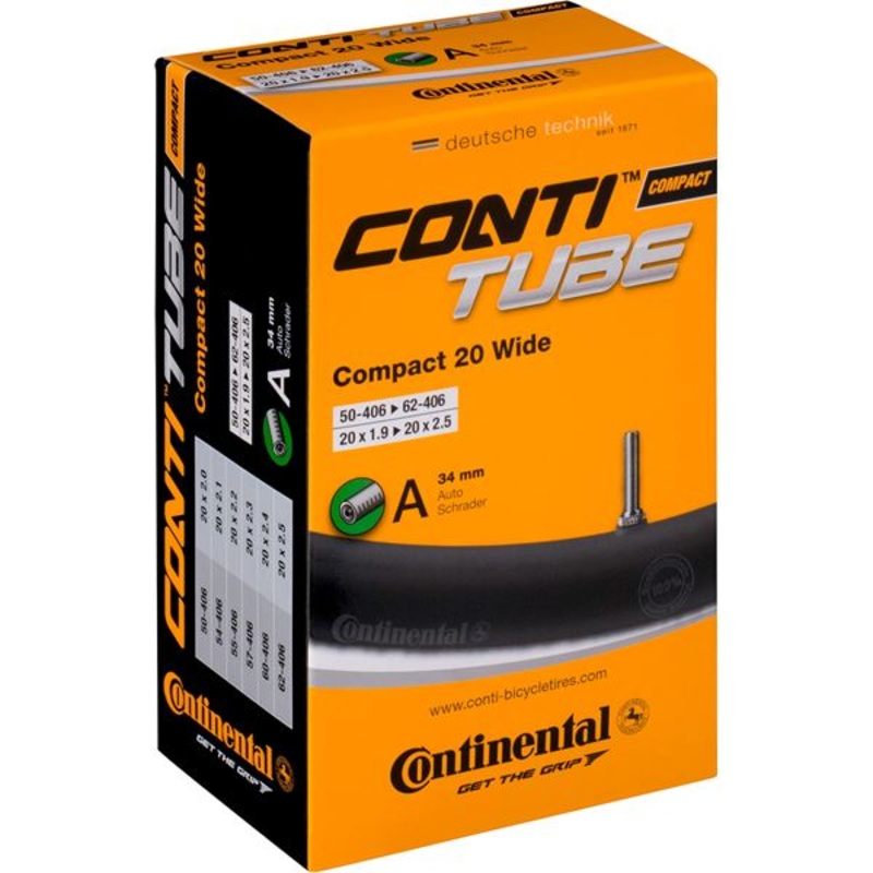 Continental Compact 20 Wide|20×1.9 – 20×2.5|Schrader