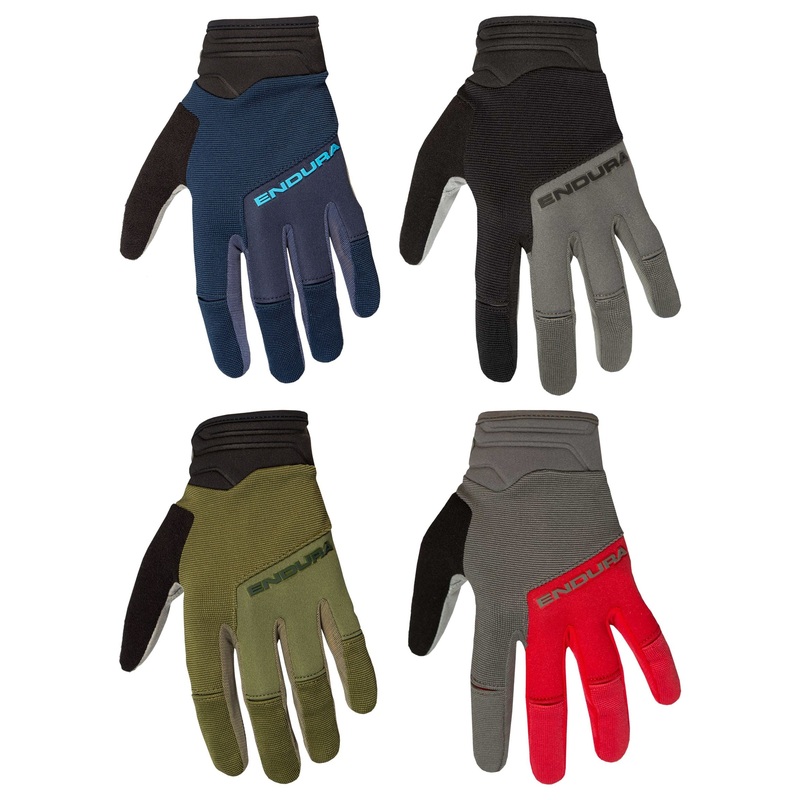 Endura Hummvee Plus Glove II|S|M|XXL|Black|Red