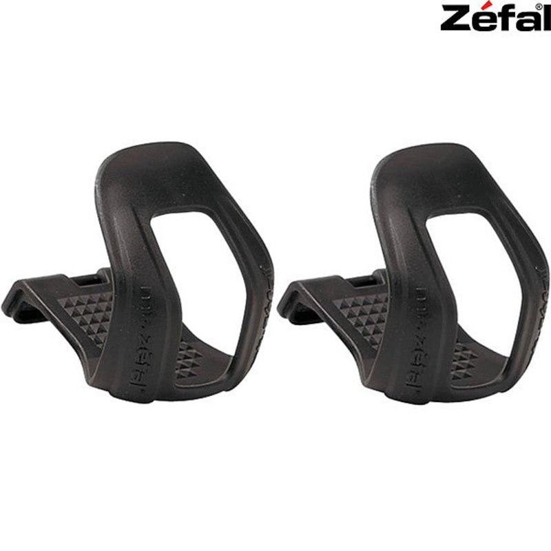 Zefal Strapless Toe Clips|Black