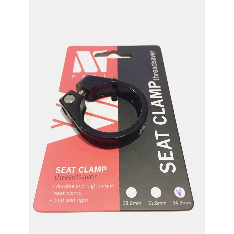 M-Part Threadsaver Seat Clamp|28.6mm|29.8mm|31.8mm|34.9mm