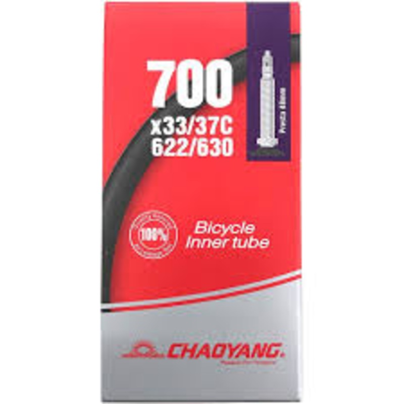 Chaoyang Inner Tube 700X33/37c (622/630) 40mm Presta – 188