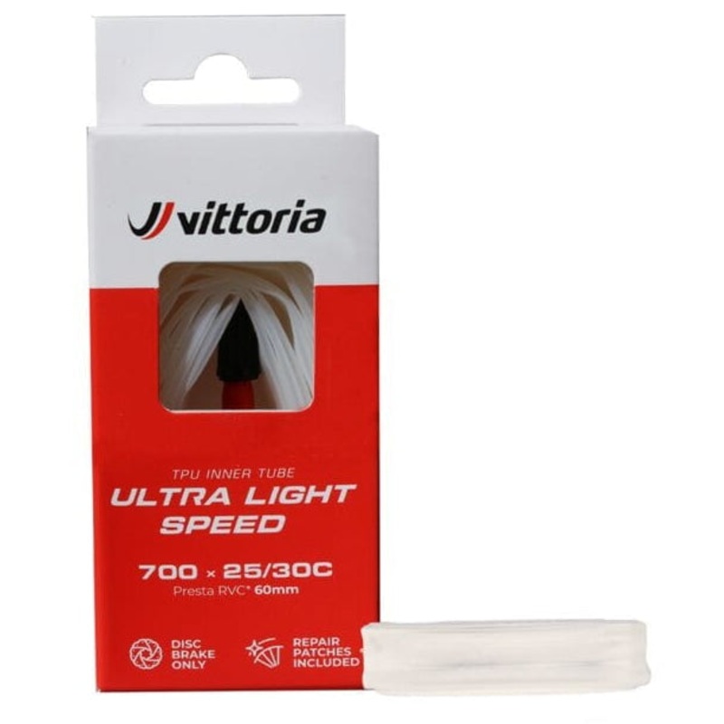 Vittoria Ultra Light Speed Inner Tube 700×25/30 FV Presta RVC 60mm
