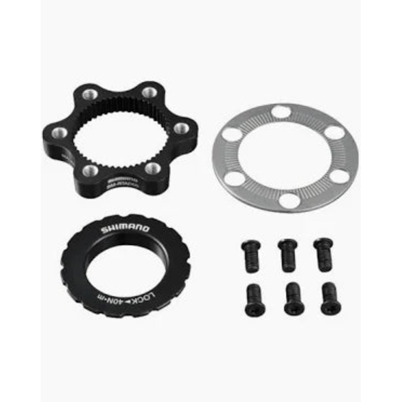 Shimano SM-RTAD05 6-Bolt Rotor to Centre-Lock Hub Disc Adapter