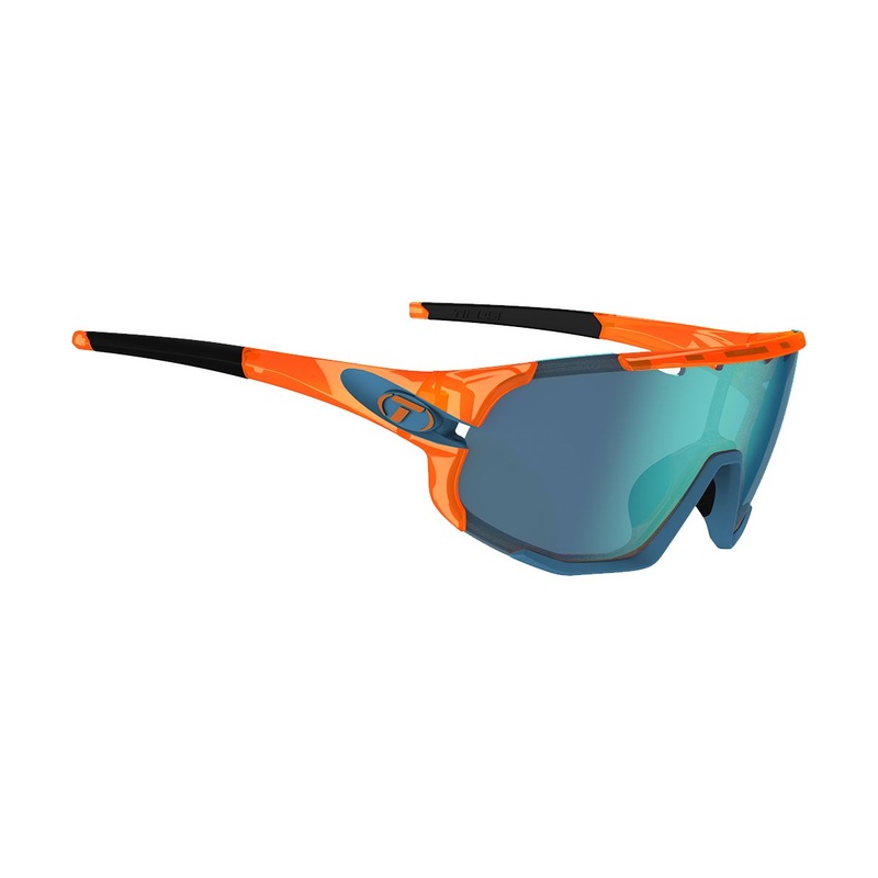 Tifosi Sledge Lens Sunglasses|One Size|Orange / Blue