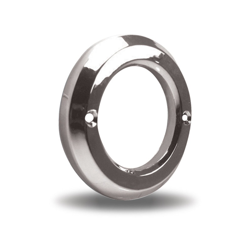 2 1/2 Chrome Plastic Bezel without Visor