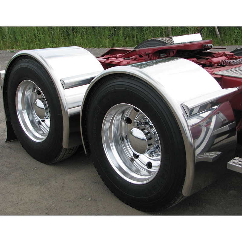 95 Smooth Super Long Single Axle Fender – 14 Ga.