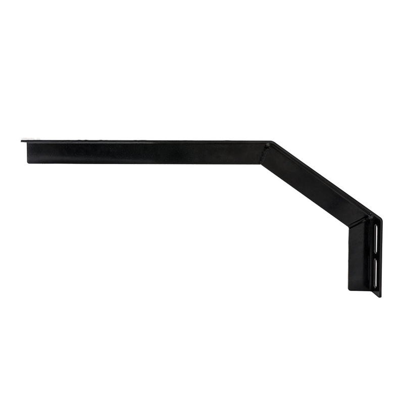 Black Poly Mounting Bracket – Passenger Side