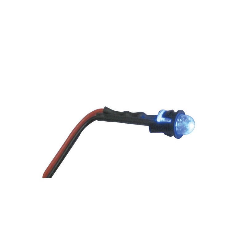 Blue Single Diode LED with 2′ Wire