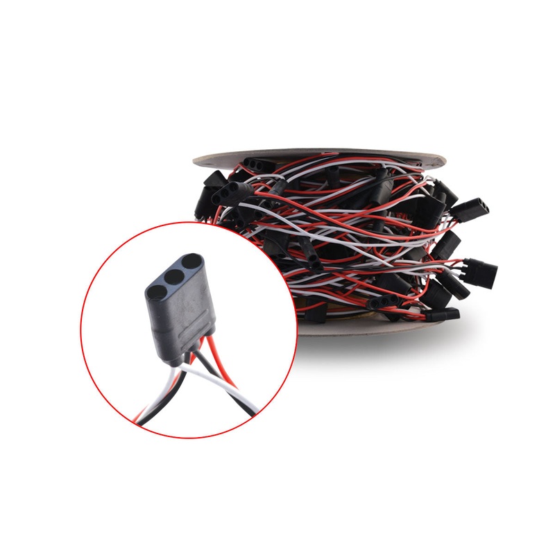 Triple Terminal  Pigtail Wire Harness 10 Spacing