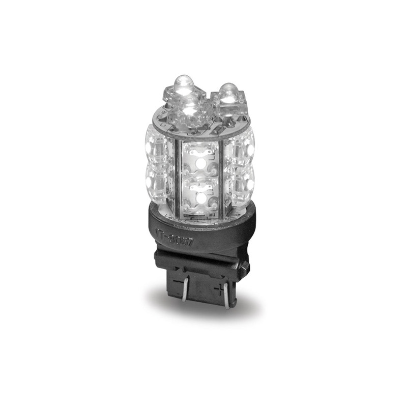 White Square Stop, Tail Function LED Light – Push In (13 Diodes)