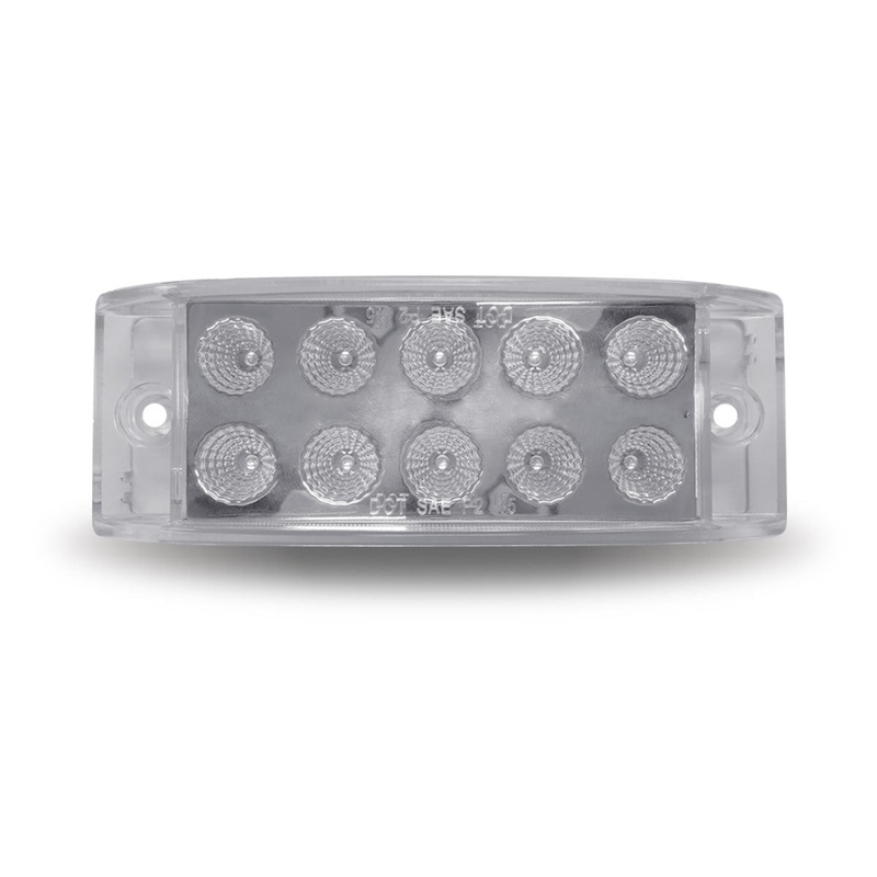 2 X 6 Dual Revolution Trailer LED – Red/White (10 Diodes)