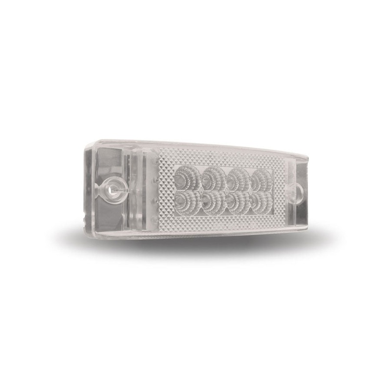 2 X 6 Multi-Directional Clear Amber Trailer LED (24 Diodes)