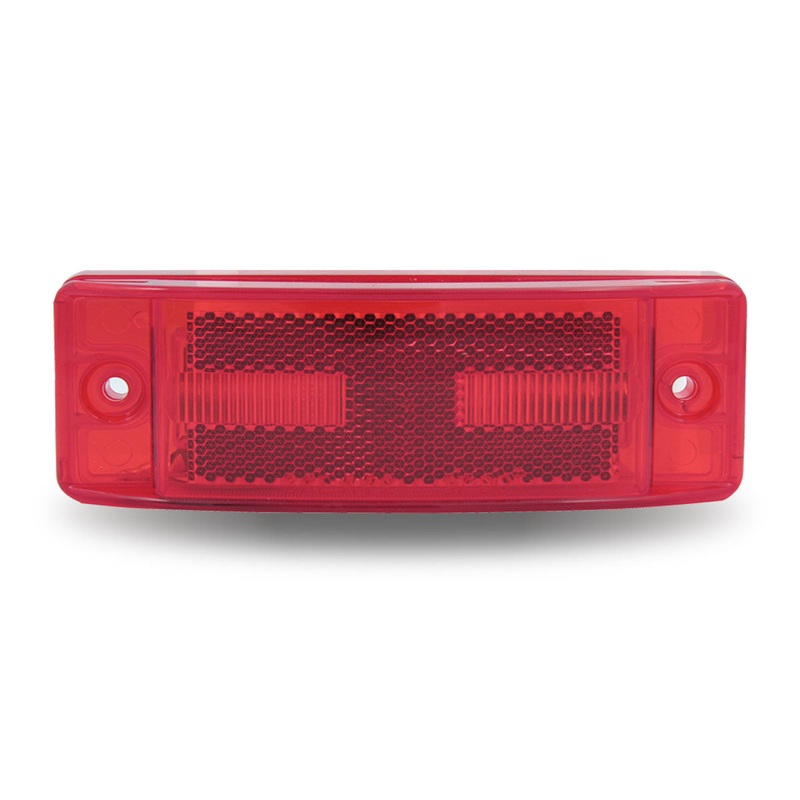 2 X 6 Reflectorized Red Trailer LED (8 Diodes)
