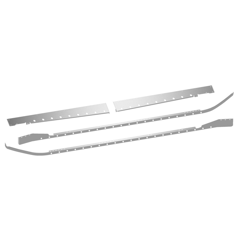 Kenworth T660 Cab, 86 Sleeper & Extension Panel Kit with 60 x 3/4 Button Light Holes – No Blockheater Hole (2010+)