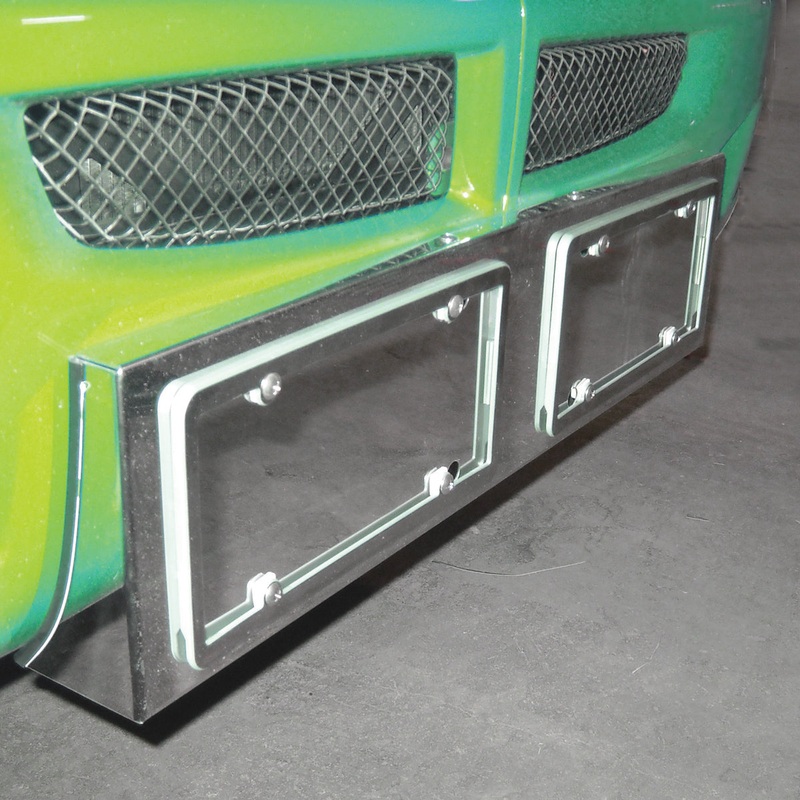 Kenworth T660 Double License Plate / Tag Holder