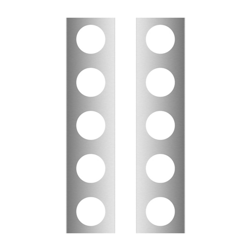 Kenworth T800 15 Donald. Split Fender Front Air Cleaner Light Bar w/10 x 2 Light Holes-17 Long