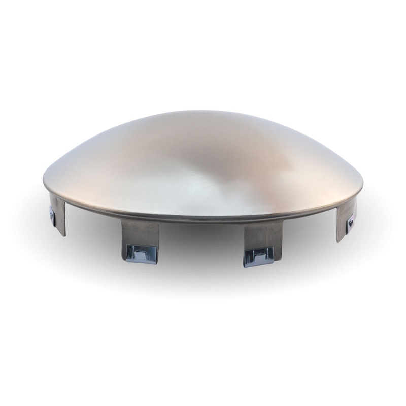 Stainless Steel Front Hubcap with 5 Notches