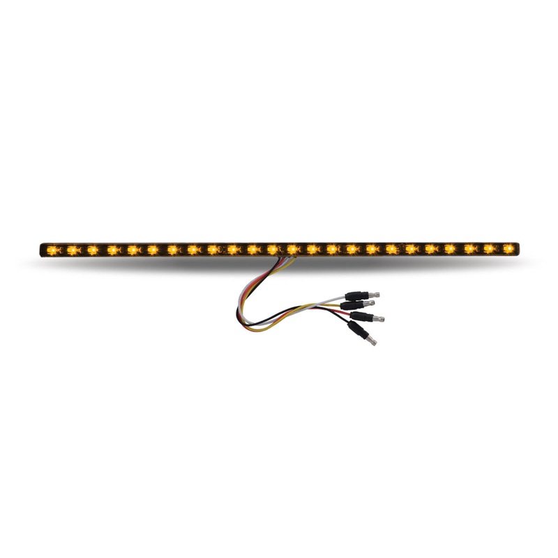 17 Dual Revolution Amber/Purple LED Strip – Attaches with 3M Tape