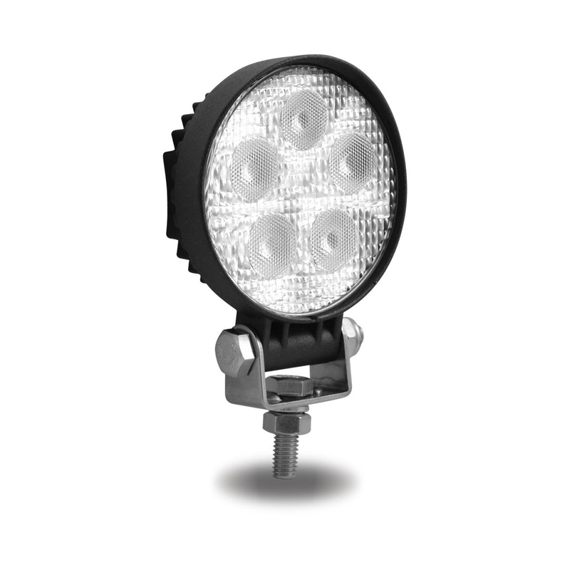 Mini Round LED Flood Worklight – 900 Lumens (5 Diodes)
