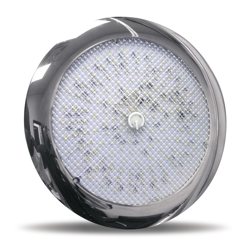 Small Ultra-Thin LED Ceiling Lamp with Touch Switch – 2 Function (50 Diodes)