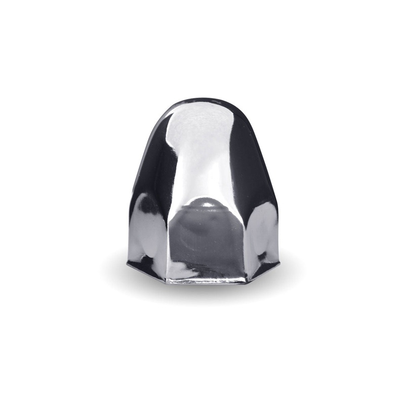 Chrome Metal Bullet Style 2 Nut Cover