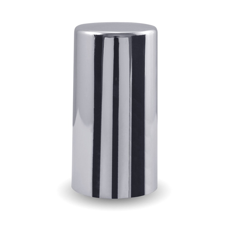 Chrome Plastic 33mm Long Push-In Nut Cover