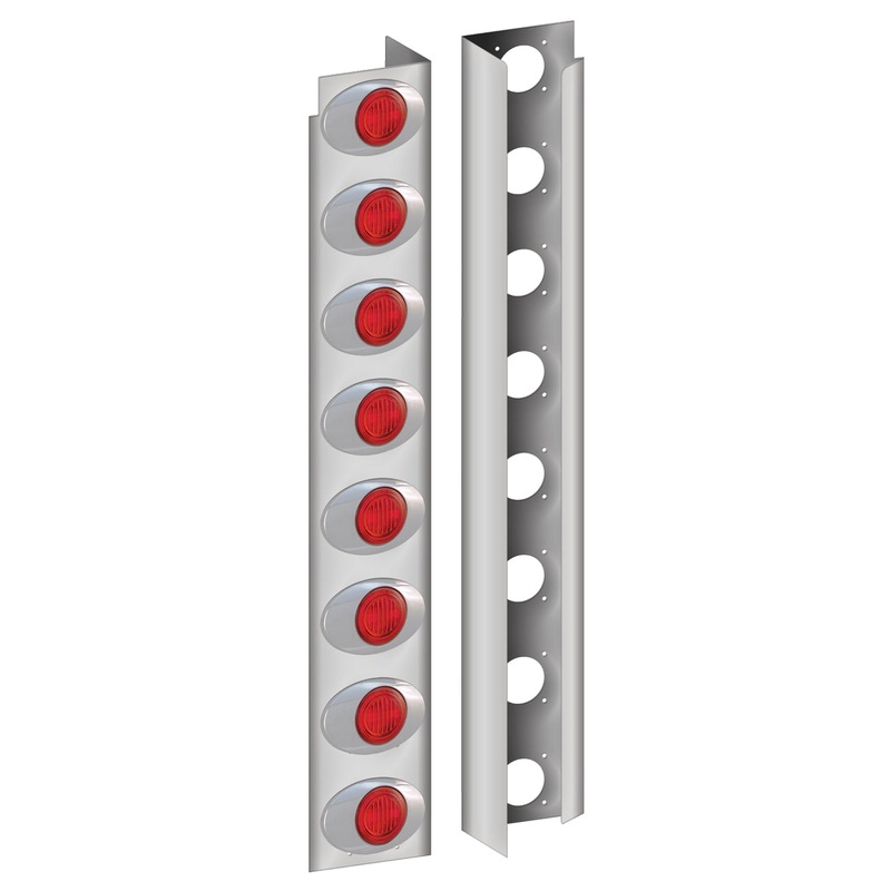 Peterbilt 379 15 Rear Air Cleaner Light Bar with 16 G2 LEDs