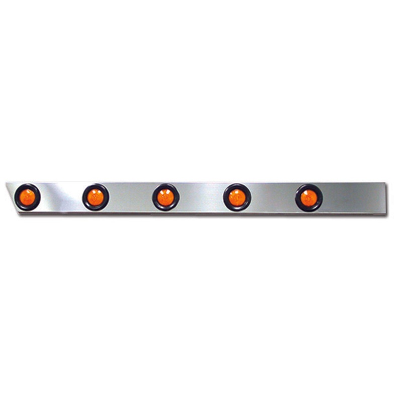 Peterbilt 379 Cab Panel with 10 X 2 LEDs & Bezels