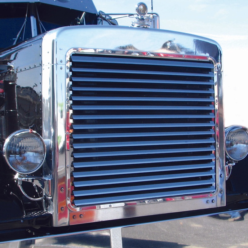 Peterbilt 379 Extended Hood Louvered Grill (16 Bars)