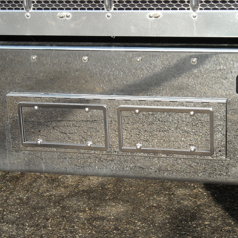 Peterbilt 388 – 389 License Plate / Tag Swing Plate – 2 Plates