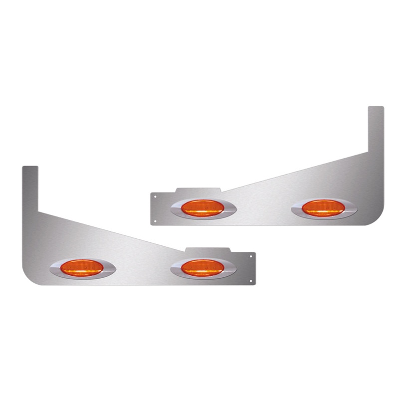 Peterbilt 389 63 Sleeper Extension Panel with 6 G4 LEDs (2014+)