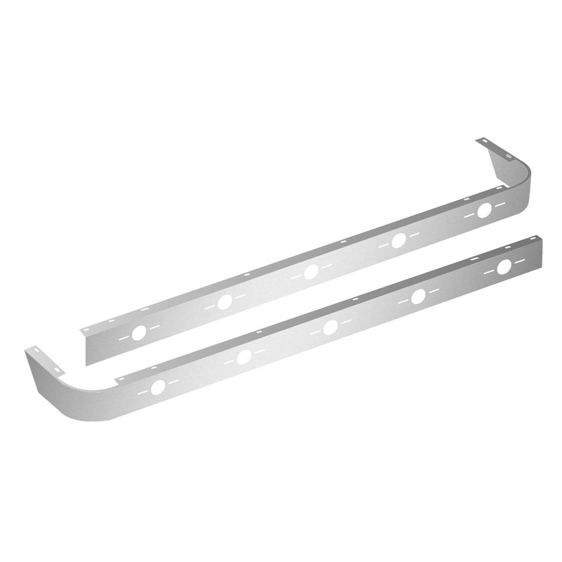 Peterbilt 389 70 Sleeper Panel for Extender with 10 Slotted Light Holes (2007 – 2011)