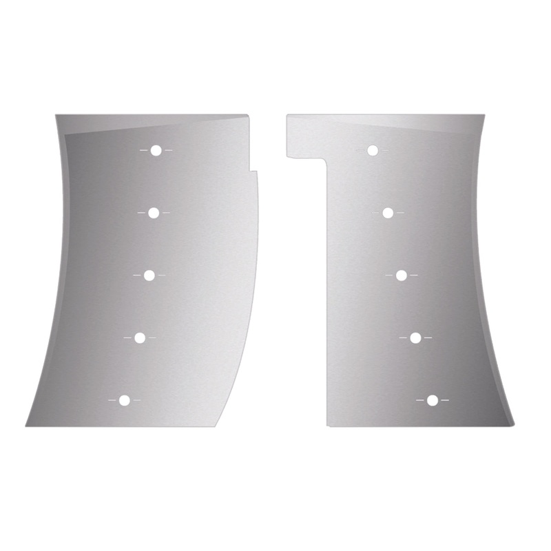 Peterbilt 389 Deluxe Cowl Panel with 10 Slotted Light Holes (2014+)