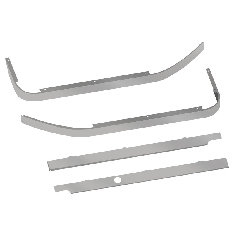 Peterbilt 579 Blank Cab, & 44 Sleeper Panel Kit for Long Hood Models – 1 Blockheater Hole