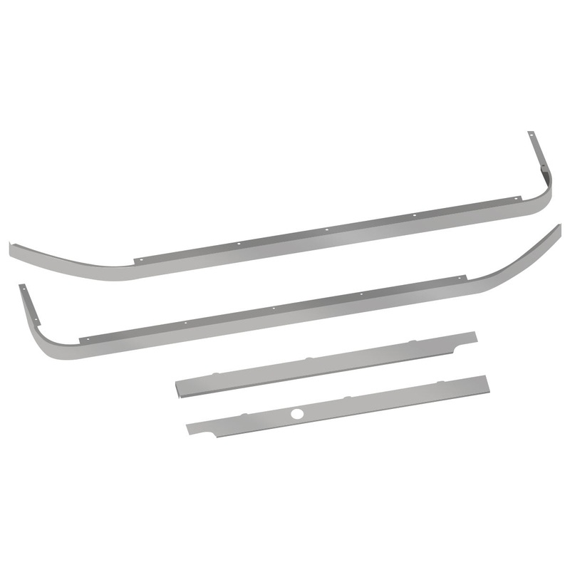 Peterbilt 579 Blank, Cab & 63 Sleeper Panel Kit with Block Heater Hole (2013+)