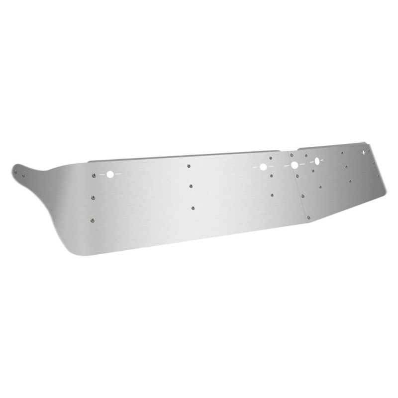 12 International 9000 Series Day Cab Sunvisor with 5 Slotted Light Holes (1999+)