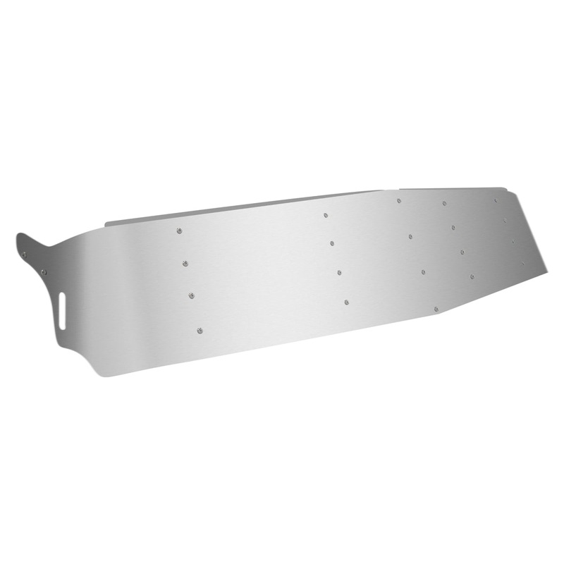 15 FTL Fiberglass Replacement Flat Top Sunvisor (1991+) – Cab Mounted Mirrors