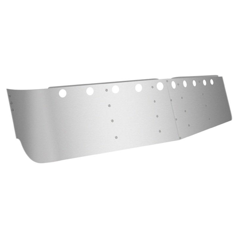 16 Freightliner Mid Roof Sunvisor with 10 x 2 Light Holes