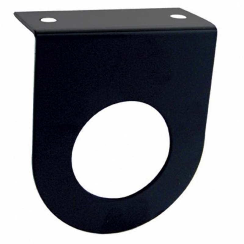 2 Black Light Bracket w/ Flange – 1 Hole