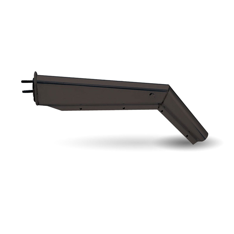 30 45 Mudflap Hanger with 1 1/8 Spacing – Painted