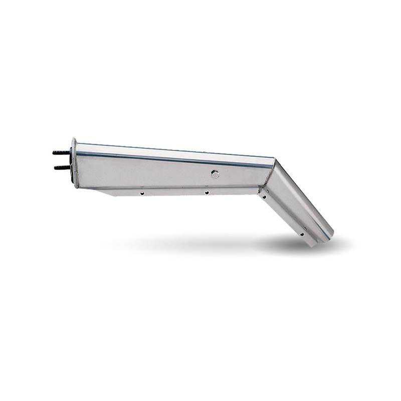 30 45? Mudflap Hanger with 1 1/8 Spacing – Stainless Steel
