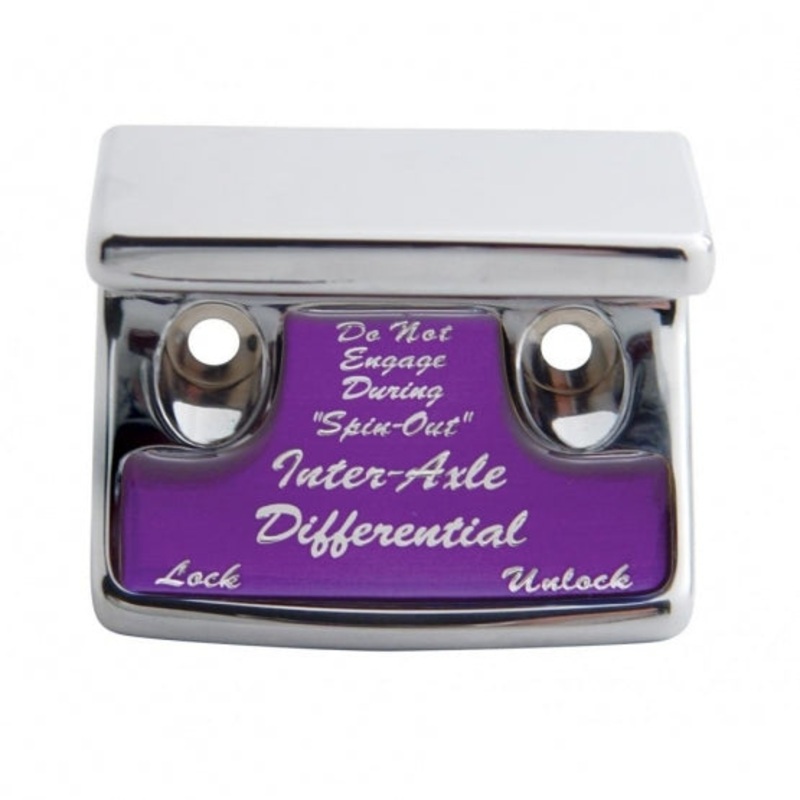 Axle Differential Switch Guard – Purple Sticker
