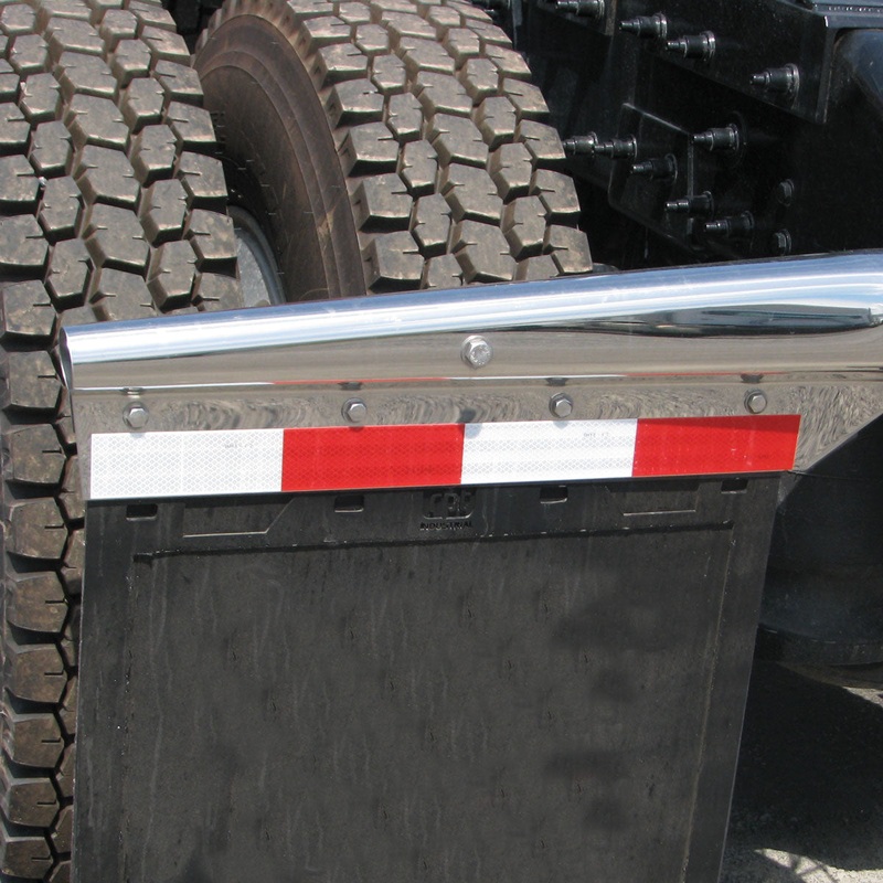 Straight Aluminum Reflector Strip with 3M Reflector