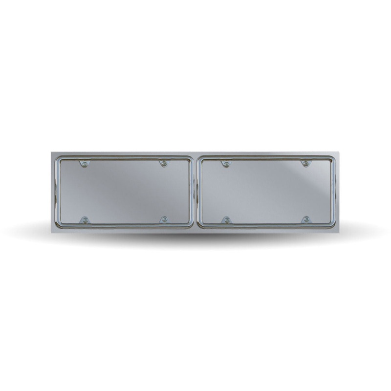 Universal Double License Plate Holder