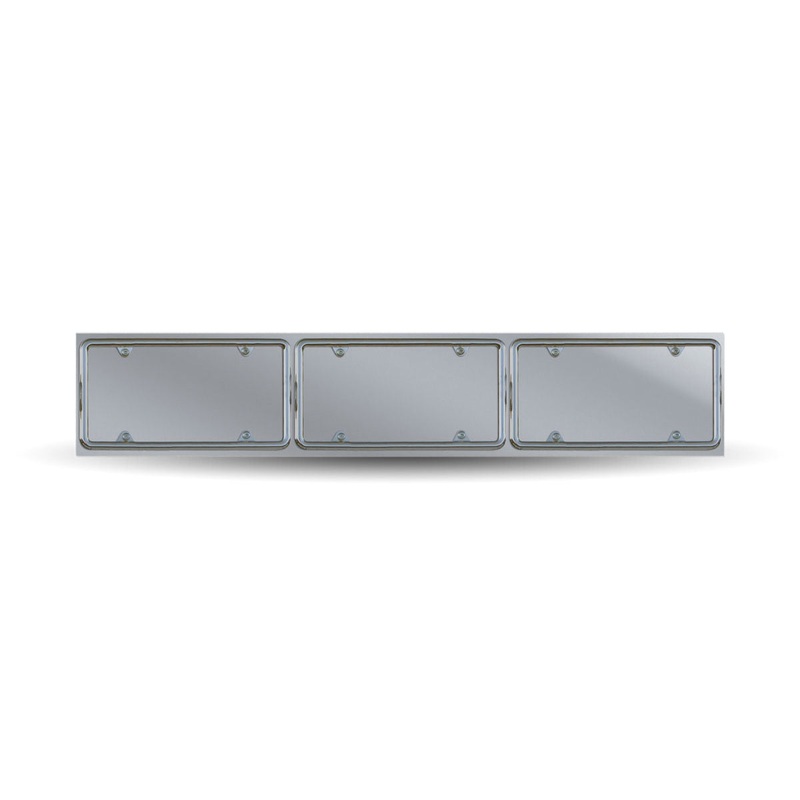 Universal Triple License Plate Holder