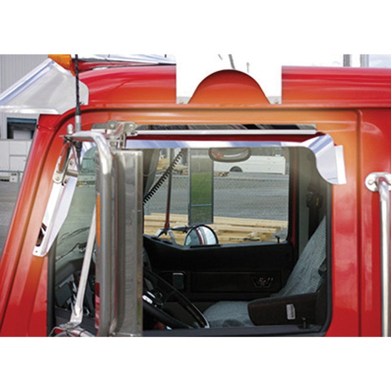 Western Star Window Deflector (Mirror on Door) – All Models All Years