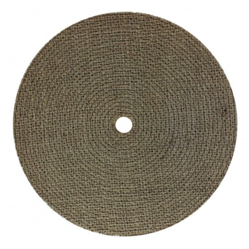 14 Blue Sisal Buff 1 1/8 Arbor 1/4 Sewn
