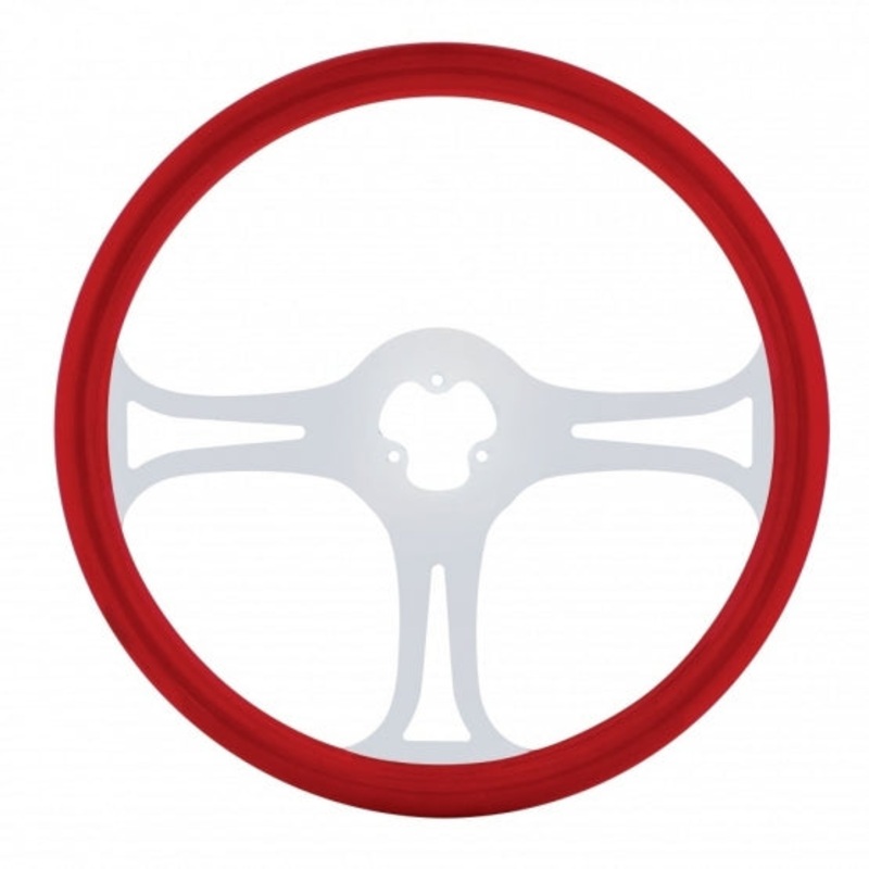 18 Blade Steering Wheel – Red